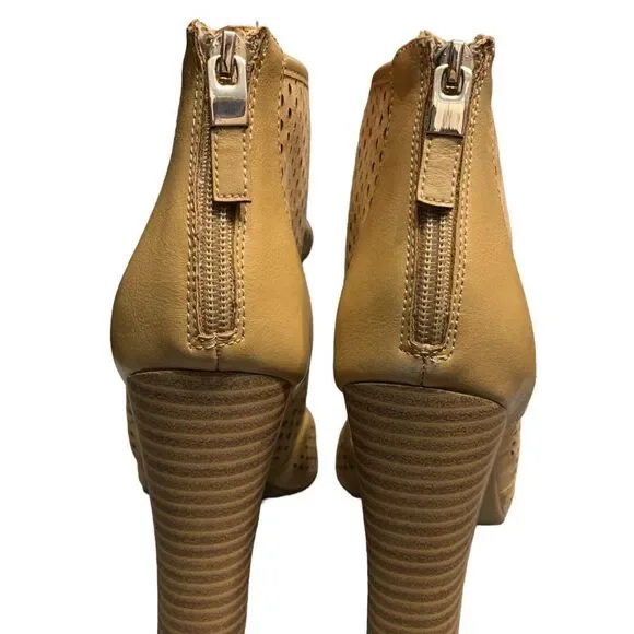 Call It Spring Perforated Lace Up Booties - Picture 4 of 9